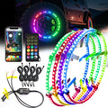4PCS 17" Pure White Wheel Lights